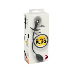 You2Toys - golyós, pumpálható anál plug (fekete)