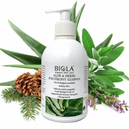 Biola bio Aloe & Herbs folyékony szappan, 300 ml
