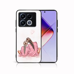 PROTEMIO MY ART Védőburkolat a Infinix számára Note 40 Pro LÁNYA (114)
