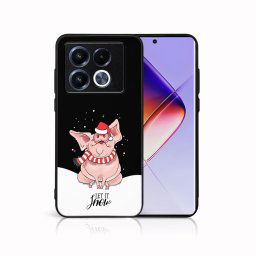 PROTEMIO MY ART Karácsonyi mintával készült borító Infinix Note 40 Pro HAJON HAJT (075)