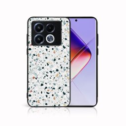 PROTEMIO MY ART Védőburkolat a Infinix-hez Note 40 Pro GREY TERRAZZO (163)
