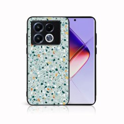 PROTEMIO MY ART Védőburkolat a Infinix-hez Note 40 Pro BLUE TERRAZZO (164)