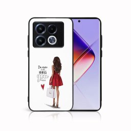 PROTEMIO MY ART Védőburkolat a Infinix-hez Note 40 Pro RED DRESS (137)