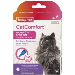Beaphar CatComfort feromonos spot on macskáknak (3 db pipetta | 3 x 0.55 ml)