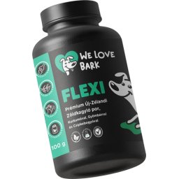 We Love Bark Flexi új-zélandi zöldkagyló kurkumával, gyömbérrel és csipkebogyóval 100 g