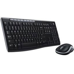MK270 Wireless Billentyûzet + Egér Black HU (920-004526)