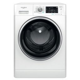 Whirlpool FFD 9489 BCV EE Elöltöltős gőzfunkciós mosógép A Energiaosztály, 9 kg, Normál mélység, 1351 fordulat/perc, Centrifugálási zajszint: 78 dB, Inverter motorral, Gőzfunkcióval