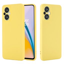 RUBBER Védőburkolat Oppo Reno7 Lite 5G sárga