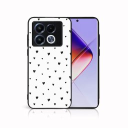 PROTEMIO MY ART Védőburkolat a Infinix-hez Note 40 Pro BLACK HEARTS (167)