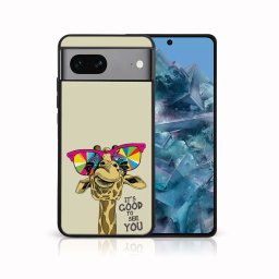 PROTEMIO MY ART Védőburkolat Google Pixel 8 GIRAFFE (180)-hoz