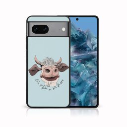 PROTEMIO MY ART Védőburkolat Google Pixel 8 HAPPY COW (181)-hoz