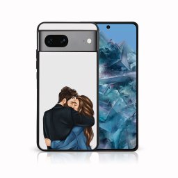 PROTEMIO MY ART Védőburkolat Google Pixel 8 COUPLE (117) számára