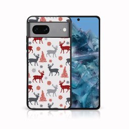 PROTEMIO MY ART Borító karácsonyi mintával Google Pixel 8 DEER (068)