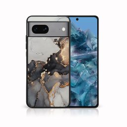 PROTEMIO MY ART Védőburkolat Google Pixel 8 GREY MARBLE-hoz (140)