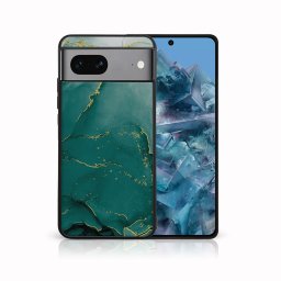PROTEMIO MY ART Védőburkolat Google Pixel 8 GREEN MARBLE-hoz (145)