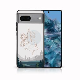 PROTEMIO MY ART Védőburkolat Google Pixel 8 LAKE (192) számára