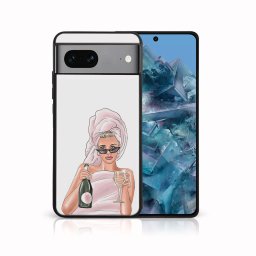 PROTEMIO MY ART Védőburkolat Google Pixel 8 CHAMPAGNE (134) számára