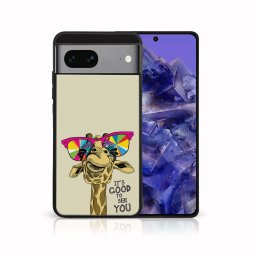 PROTEMIO MY ART Védőburkolat Google Pixel 8a GIRAFFE (180)-hoz