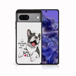 PROTEMIO MY ART Védőburkolat Google Pixel 8a SMILE (189)-hoz
