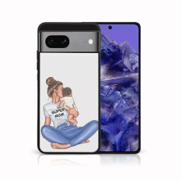 PROTEMIO MY ART Védőburkolat a Google Pixel 8a-hez SUPERMOM (112)
