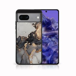 PROTEMIO MY ART Védőburkolat Google Pixel 8a GREY MARBLE-hoz (140)