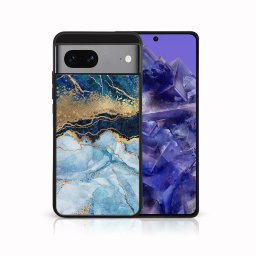 PROTEMIO MY ART Védőburkolat Google Pixel 8a BLUE MARBLE-hoz (141)