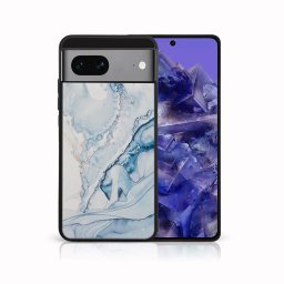 PROTEMIO MY ART Védőburkolat a Google Pixel 8a LIGHT-hoz BLUE (149)