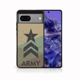PROTEMIO MY ART Védőburkolat Google Pixel 8a ARMY-hoz (236)