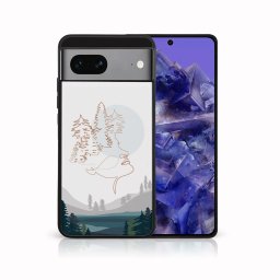PROTEMIO MY ART Védőburkolat Google Pixel 8a LAKE (192) számára
