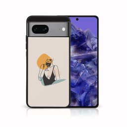 PROTEMIO MY ART Védőburkolat Google Pixel 8a WOMAN-hoz (197)
