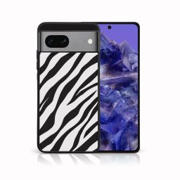 PROTEMIO MY ART Védőburkolat Google Pixel 8a ZEBRA (237) számára