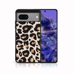 PROTEMIO MY ART Védőburkolat a Google Pixel 8a LEOPARD PRINT (238) számára