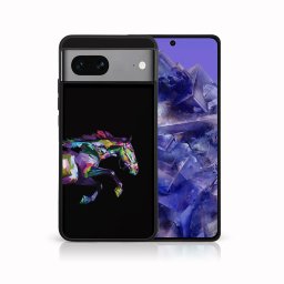 PROTEMIO MY ART Védőburkolat Google Pixel 8a HORSE (249) számára