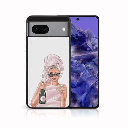 PROTEMIO MY ART Védőburkolat Google Pixel 8a CHAMPAGNE (134) számára