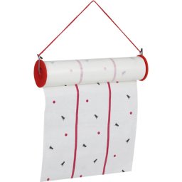 Kerbl Fliegenrolle - Eco légyfogó fehér papírtekercs akasztó zsinórral (Hossz: 10 m / Szélesség: 25 cm | 385 g)