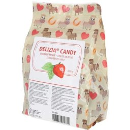 Kerbl Delizia Candy epres és mentás jutalomfalat lovaknak 600gr