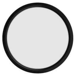 Ledvance Smart+ WIFI intelligens mennyezeti LED lámpa fürdőszobába, hideg/melegfehér, 32 W, fekete színben (Orbis Clean)