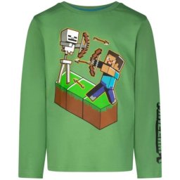 Minecraft gyerek hosszú ujjú póló, felső 6 év, 8 év, 9 év, 10 év, 12 év Nr7