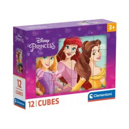 Disney Hercegnők 12 db-os mesekocka - Clementoni