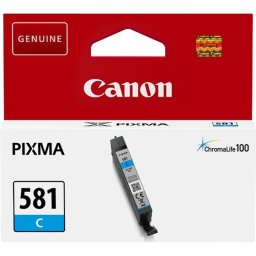 Canon CLI-581 (2103C001) - eredeti patron, cyan (azúrkék)