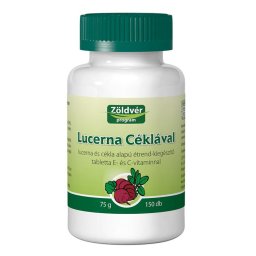 Zöldvér Lucerna-cékla tabletta 150 db