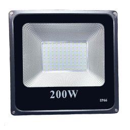 200W SMD LED reflektor fényvető hideg fehér SLIM Szabadtéri spotlámpa IP66