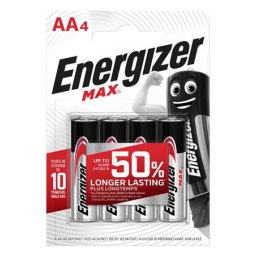 ENERGIZER Elem, AA ceruza, 4 db, ENERGIZER "Max"