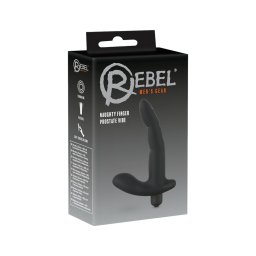 Rebel Naughty Finger - prosztata vibrátor (fekete)