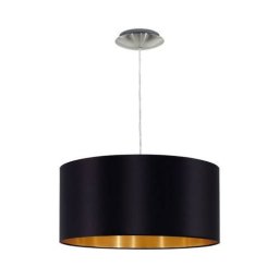 EGLO , 31599 , MASERLO , függeszték , E27 , 1X60W , IP20 , fekete, arany