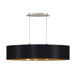EGLO , 31616 , MASERLO , függeszték , E27 , 2X60W , IP20 , fekete, arany