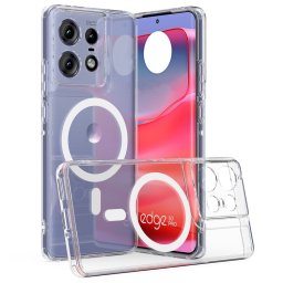 TRANSPARENT MAGSAFE Borító a Motorola Edge 50 Pro-hoz átlátszó