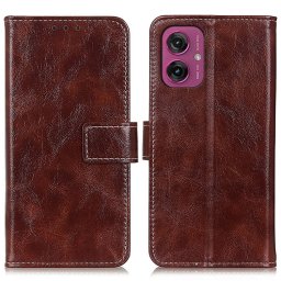 RETRO Pénztárcahuzat Motorola Moto G55 5G barna