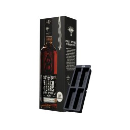 Black Tears Cuban Dry Spiced Rum 0,7L 40% dd. + jégforma