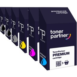 MultiPack HP 730 (P2V65A, P2V67A, P2V62A, P2V63A, P2V64A, P2V66A) - kompatibilis patron, black + color (fekete + színes)